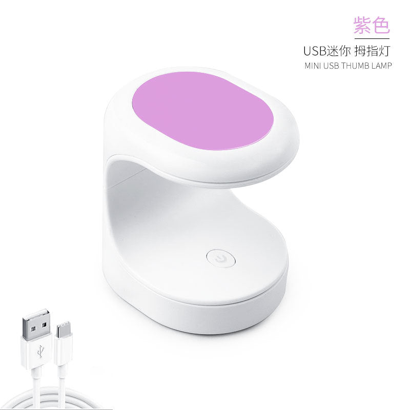 Venta al por mayor Mini lámpara de fototerapia de arte de uñas portátil USB